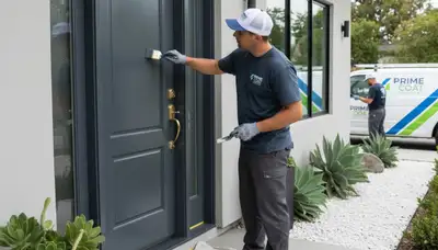 Professional door painting and refinishing by expert painters in Tampa, FL
