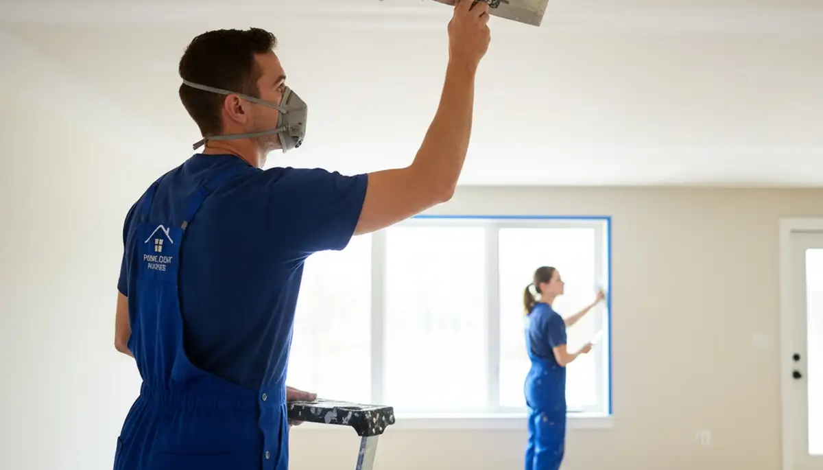 Professional drywall repair and wall restoration by expert painters in Tampa, FL home