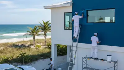 Professional house painters in Tampa FL providing expert exterior and interior painting services