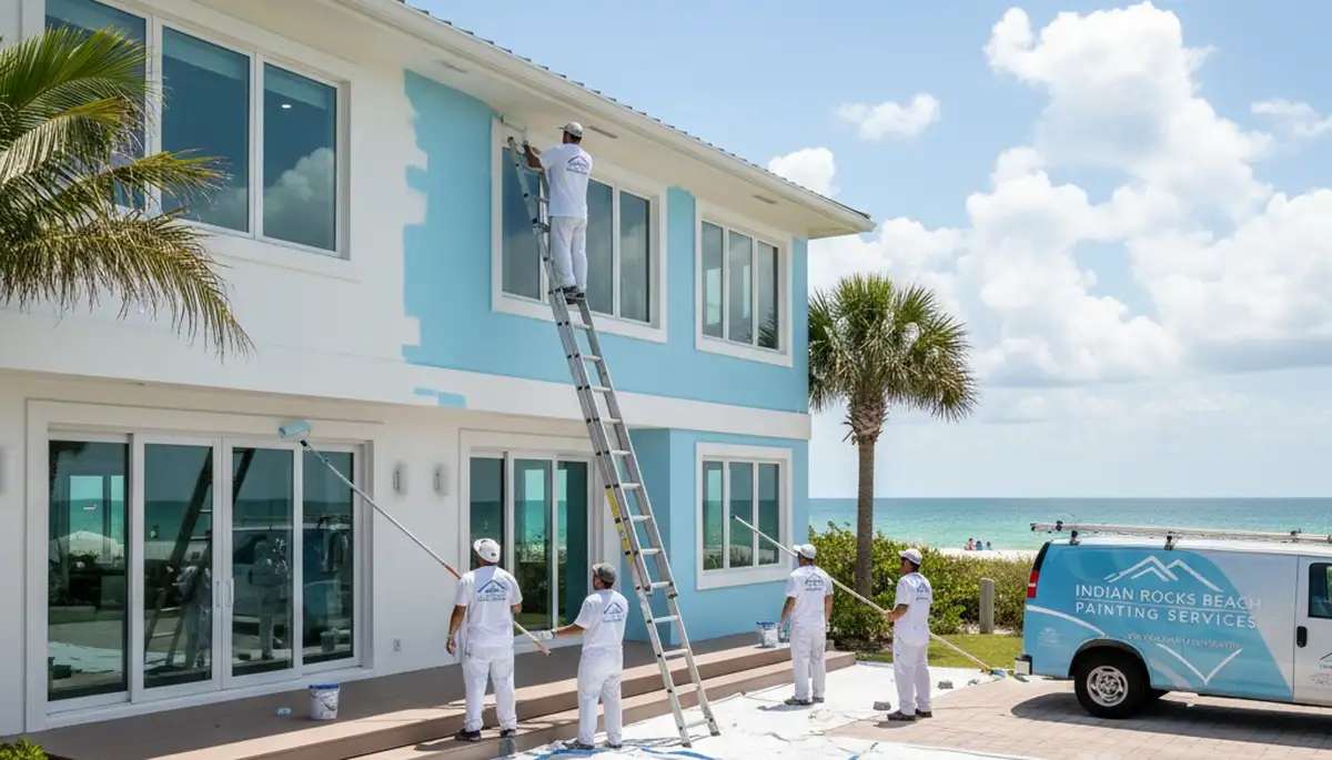Professional house painters providing exterior home painting services in Tampa, FL