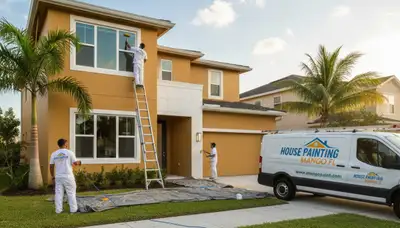 Professional house painting service in Tampa, FL by paintersintampafl.com