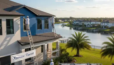 Professional house painters in Tampa, FL providing exterior and interior painting services