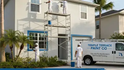 Professional house painting service in Tampa, FL by local paintersintampafl.com